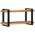 Pikkukuva 1 / 11: vidaXL Seinähylly 90x33x45 cm Massiivipuu akaasia