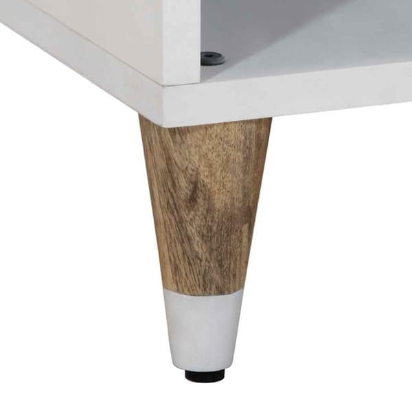 vidaXL tv-bord 80x31,5x46 cm massivt mangotræ