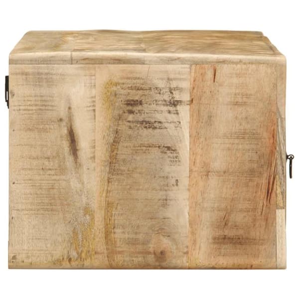 vidaXL væghængt tv-skab 100x32x25 cm massivt ru mangotræ