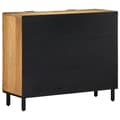 Miniatyrbilde 5 av 11: vidaXL Skjenk brun 90x33x75 cm heltre mango