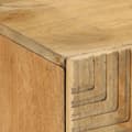 Miniatyrbilde 6 av 11: vidaXL Skjenk brun 90x33x75 cm heltre mango