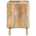 Miniatyrbilde 3 av 10: vidaXL TV-benk 105x46x32 cm grov heltre mango