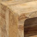 Miniatyrbilde 4 av 10: vidaXL TV-benk 105x46x32 cm grov heltre mango