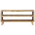 Miniatyrbilde 2 av 10: vidaXL TV-benk 105x46x32 cm grov heltre mango