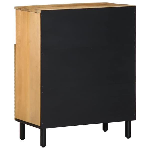 vidaXL Senkki Ruskea 60x33x75 cm Massiivipuu Mango