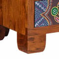 Miniatyrbilde 10 av 11: vidaXL TV-skap flerfarget 110x30x40 heltre akasie