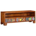 Miniatyrbilde 1 av 11: vidaXL TV-skap flerfarget 110x30x40 heltre akasie