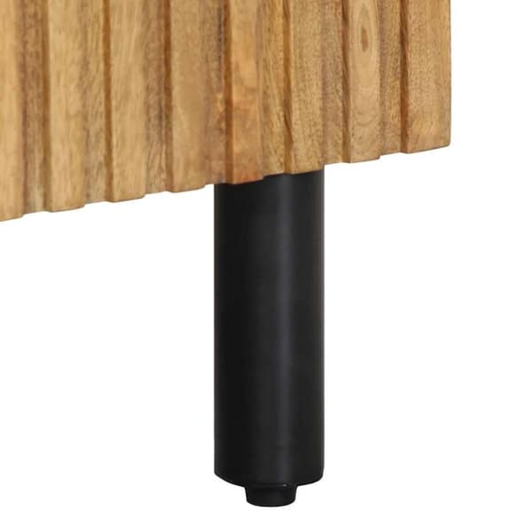 vidaXL Senkki Ruskea 40x33x75 cm Massiivipuu Mango