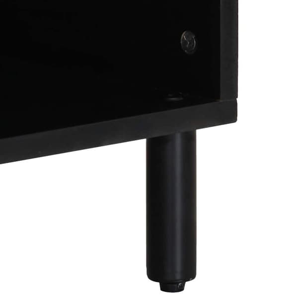 vidaXL skænk 80x33x75 cm massivt mangotræ brun