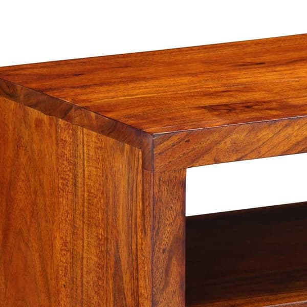 vidaXL TV-skap flerfarget 110x30x40 heltre akasie