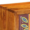 Miniatyrbild 8 av 11: vidaXL Väggmonterat TV-skåp flerfärgat 100x30x22 massivt trä akacia