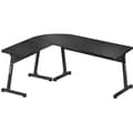 Miniatyrbild 1 av 4: HUZARO HERO 6.0 Gaming Desk Svart, Hörn Skrivbord, 147×112cm, PC-spel, Dator, PC Desk, Ergonomiskt, Kol, Spelbord
