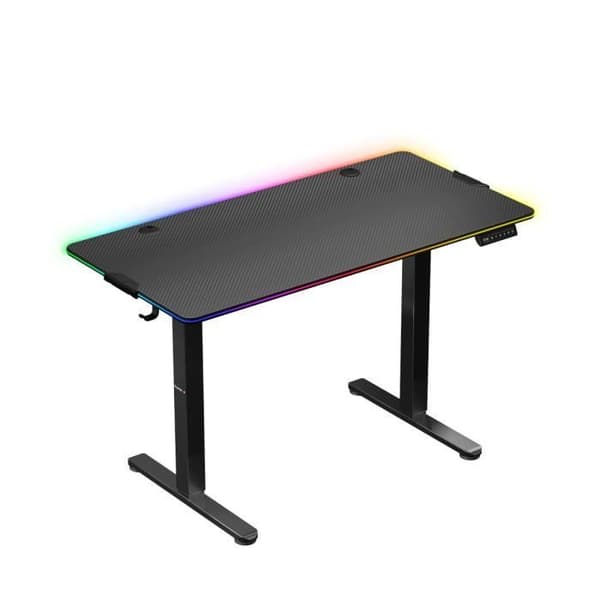Bureau Assis Debout - HUZARO - HERO 8.2 - LED RGB - Ergonomisk - 120x60cm