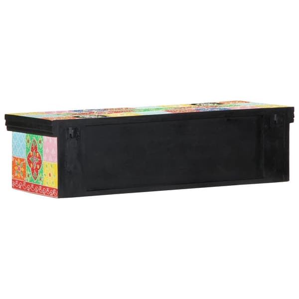 vidaXL TV-kaappi seinälle Monivärinen 80x30x22 cm Teollinen puu