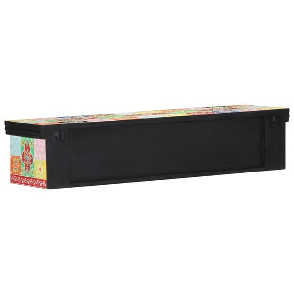 vidaXL TV-kaappi Seinäasennettava Monivärinen 100x30x22cm Ohutpuu