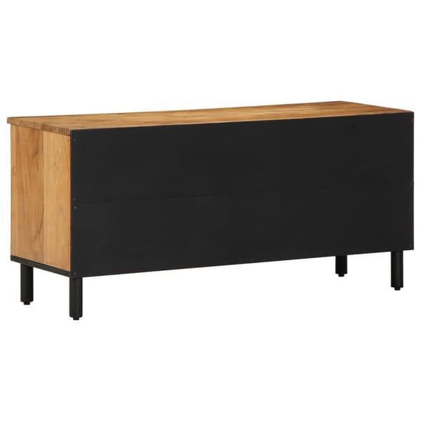 vidaXL TV-benk 100x33,5x46 cm Massivt Akasietre