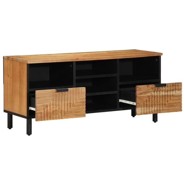 vidaXL TV-skap 100x33,5x46 cm Massivt Akasietre