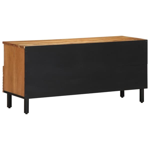 vidaXL TV-skap 100x33,5x46 cm Massivt Akasietre