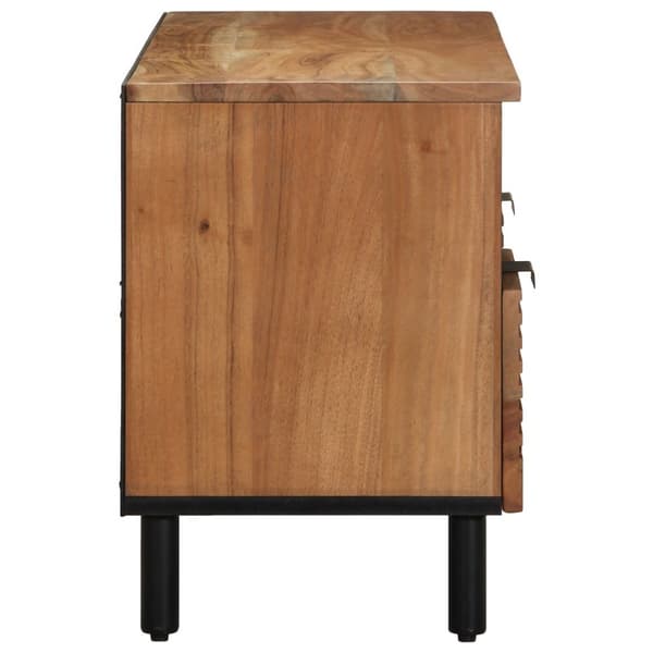 vidaXL TV-skap 100x33,5x46 cm Massivt Akasietre