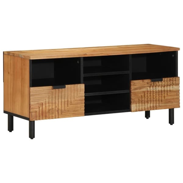 vidaXL TV-skap 100x33,5x46 cm Massivt Akasietre