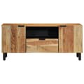 Pikkukuva 5 / 11: vidaXL TV-kaappi 105x33,5x46 cm Täysi Puu Akaasia