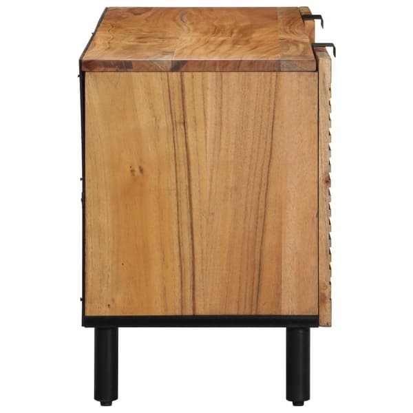 vidaXL TV Cabinet 105x33,5x46 cm Solid Wood Acacia