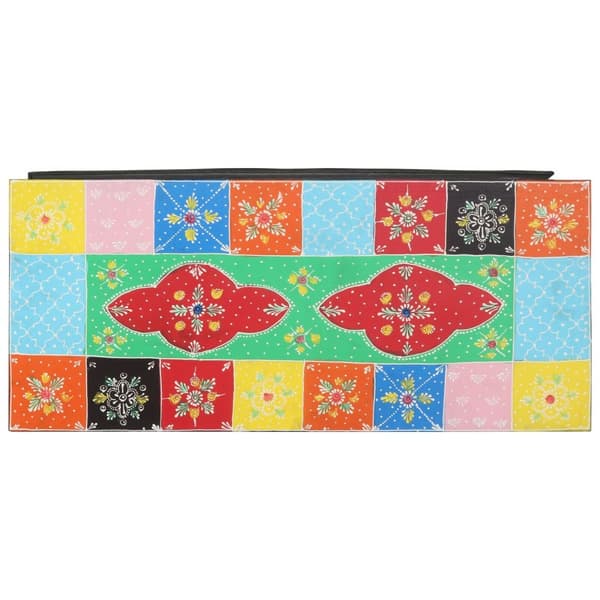 TV-bänk i flera färger 80x35x50 cm av massivt mangoträd