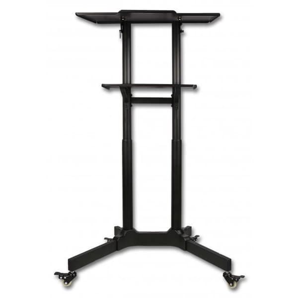 Techly ICA-TB TPM-1BK, Notebook-stativ, Svart, Metall, 1030 - 1250 mm, 0 - 40°, 620 mm