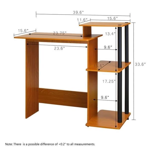 Furinno Effektivt datorbord