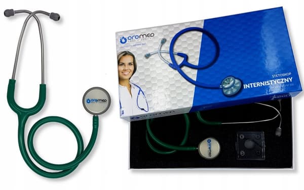 Oromed ORO-SF 502 internmedicinsk stetoskop, grøn
