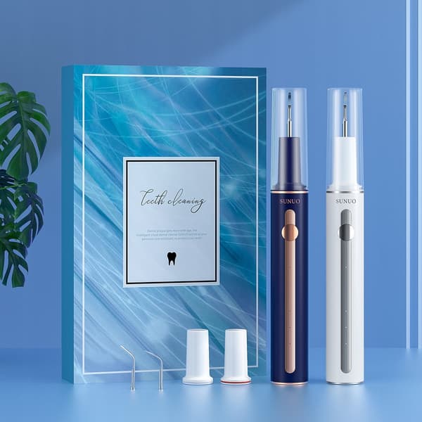 ULTRASONISK DENTAL SCALER SCALING 1200mAh IP67 GRATIS GÅVOR