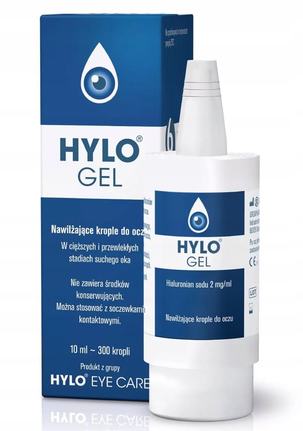 Hylo-Gel Gel Återfuktande Ögondroppar 10ml