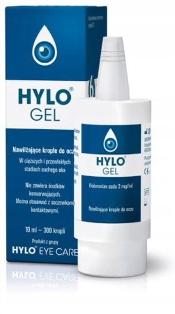 Hylo-Gel Gel Återfuktande Ögondroppar 10ml