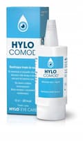 Miniatyrbillede 3 af 4: Hylo-Comod fugtgivende øjendråber 10 ml