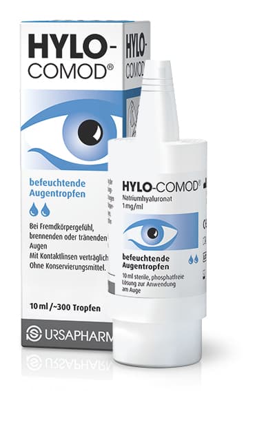 Hylo-Comod fugtgivende øjendråber 10 ml