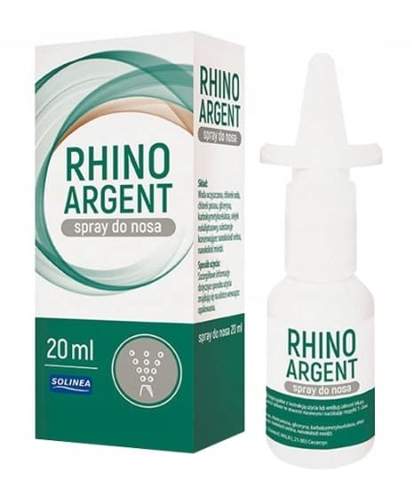Rhinoargent næsespray med nanosølv 20 ml