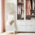 Miniatyrbild 2 av 5: Rootz Standing Jewelry Cabinet - Mirror Cabinet - Full Body Mirror - Säkert lagrar smycken och smink - 41,2 cm x 36,5 cm x 152 cm