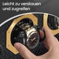 Miniatyrbild 4 av 5: Rootz Watch Box For 9 Watches - Display Case - Organizer - Justerbar hållare - 16,2 x 40 x 25,3 cm - Glasfönster