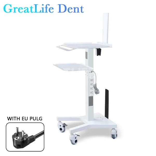 Dental Scanner Vogn, Pålidelig Struktur, Nem Mobilitet,220V EU stik