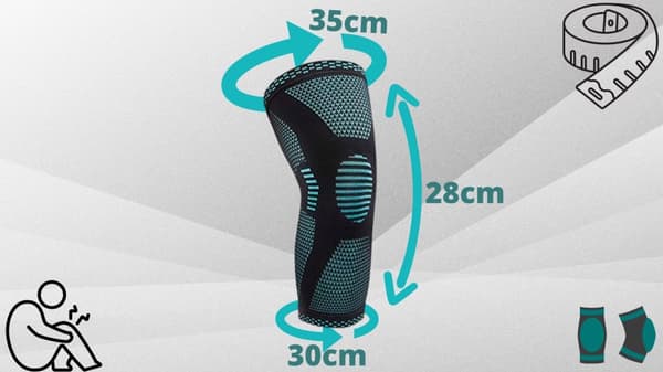 KNÄSTÖD ORTOPEDISK 2 st L fit4med