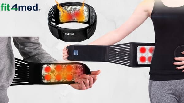 MAGNETISK LÆNDEBÆLTE VARMER OP MED MAGNETER KORSET XL/XXL