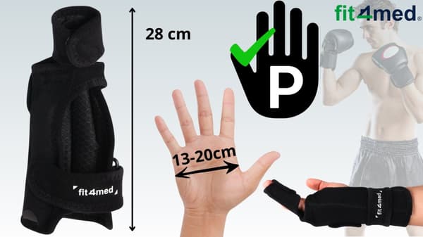 Skinnebøjle bokserfraktur boksning metakarpalknogle finger 4 5 Højre M/L
