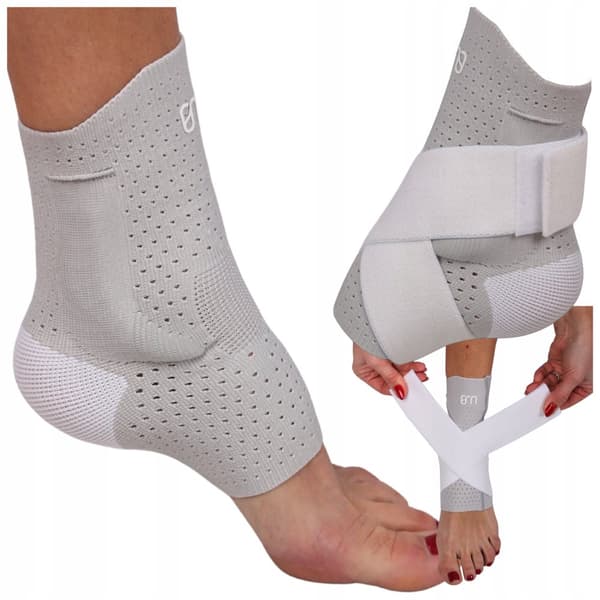 Fotledsstabiliserande stöd förstyvar och stabiliserar väl vänster/höger