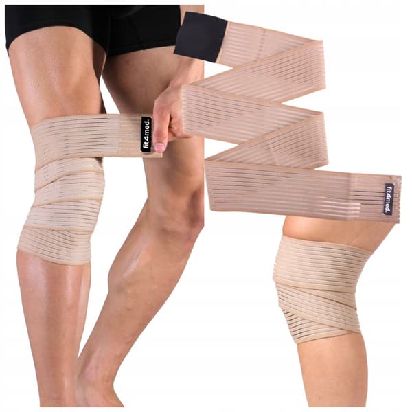 STABILISATOR KOMPRESSION KNÆBANDAGE ELASTISK KOMPRESSIONSBANDAGE UNIVERSAL