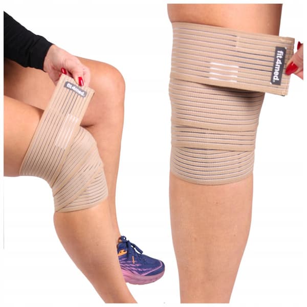 STABILISATOR KOMPRESSION KNÆBANDAGE ELASTISK KOMPRESSIONSBANDAGE UNIVERSAL