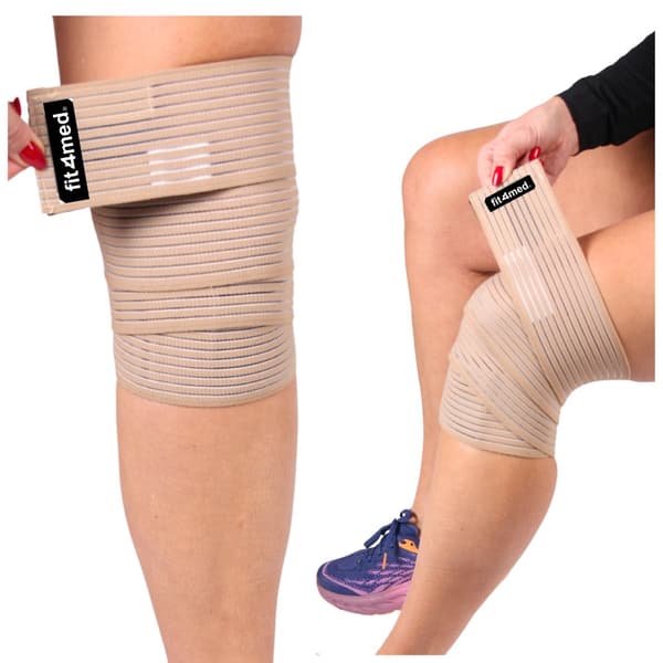 STABILISATOR KOMPRESSION KNÆBANDAGE ELASTISK KOMPRESSIONSBANDAGE UNIVERSAL
