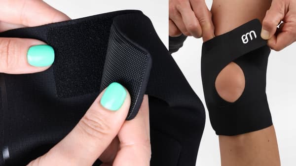KNÄSTABILISATORSTÖD KNÄLEDSSTÖD ELASTISKT UNIVERSAL L
