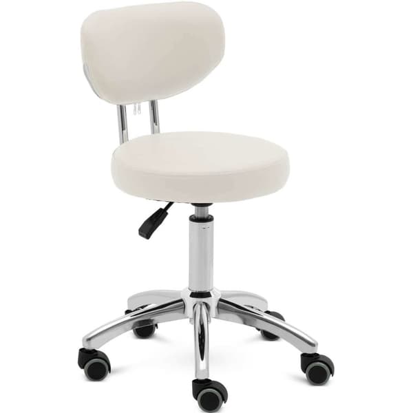 ASCONA kosmetikstol med rullefod - beige