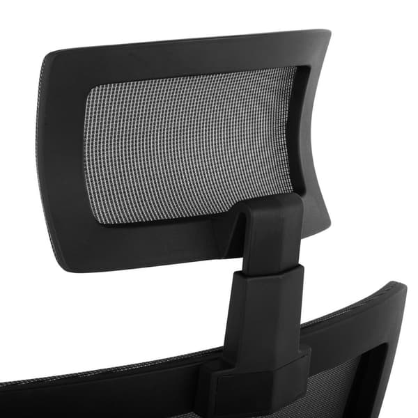 Stol mesh kontorsstol ergonomisk med svankstöd och nackstöd max 150 kg