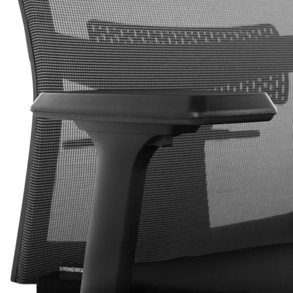 Stol mesh kontorsstol ergonomisk med svankstöd och nackstöd max 150 kg
